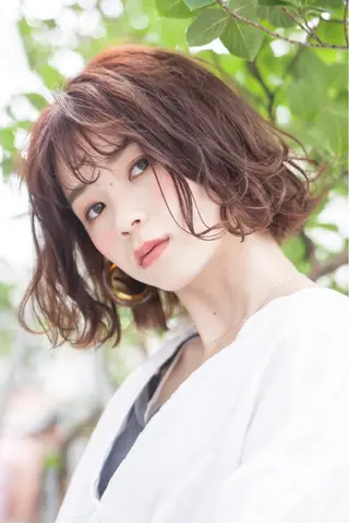 ミディアム カラー ☕️ベージュカラー 内藤光哉☕️のヘアスタイル