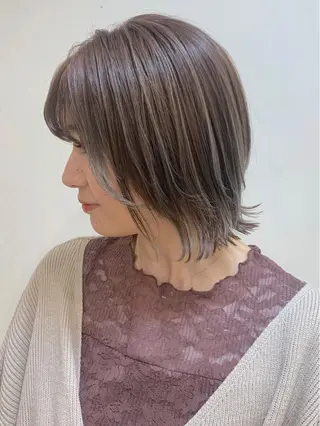 ミディアム 【ボブ/個室サロン】 癒し空間mimuraのヘアスタイル