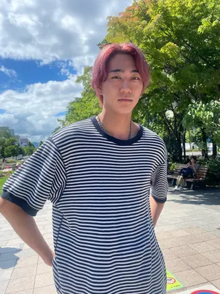 ショート カラー 【無料カットモデル】 水山まさはる🌸のヘアスタイル