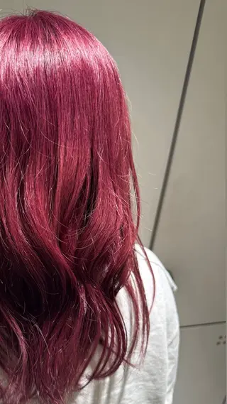 カラー 村田 茉優のヘアスタイル