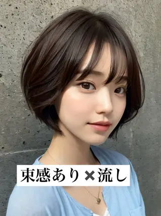 ショート 映える顔まわり/前髪 特化 💗 ユキマのヘアスタイル