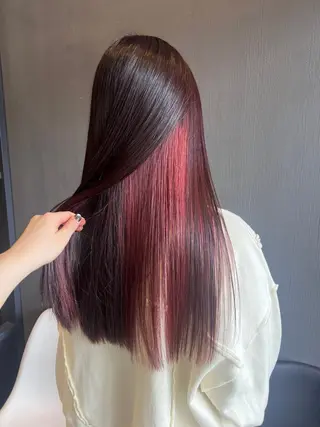 カラー ayumi / 郡山/暖色カラーのヘアスタイル