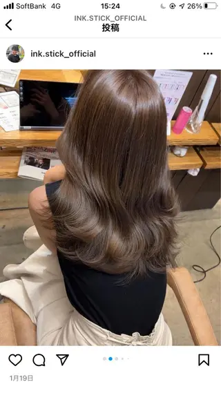 ロング 🩵縮毛矯正・ボブ 岩原朋也🩵のヘアスタイル