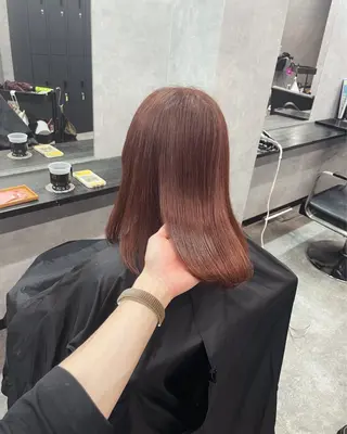 ミディアム カラー COEUR🌟 山崎 朋也のヘアスタイル