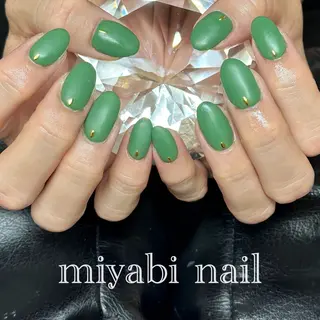 ネイル miyabi nail 桂川駅近くのネイルデザイン