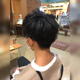 ショート メンズ ショート/レイヤー /札幌/小山内のヘアスタイル