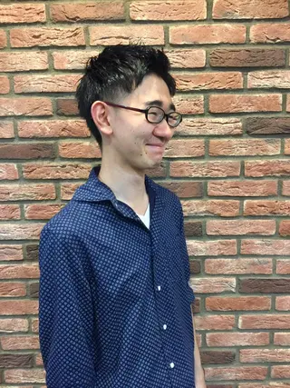 ショート 赤坂barber 古澤慶一郎【モテ髪】のヘアスタイル