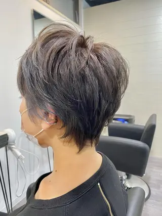 ショート カラー unpeu hair  二条所属・先着1名様限定 カット無料のヘアスタイル