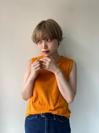 ショート パーマ ヘアアレンジ パーマ特化美容師 mikuのヘアスタイル