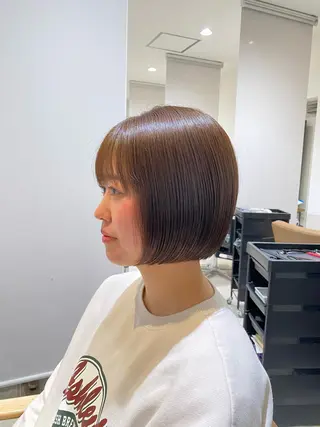 ミディアム カラー クロスパーマ🥇韓国 ヘア🇰🇷濵田航希のヘアスタイル