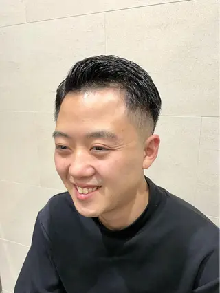 ショート メンズ Graceful BarBer platinum所属・無料メンズカット💈 遠山泰輝のヘアスタイル