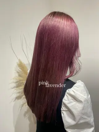 ロング カラー ヘアアレンジ あおい 🍒暖色カラーのヘアスタイル