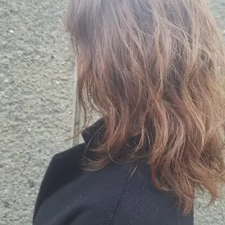 パーマ 🙃 透明感カラー/ボブのヘアスタイル