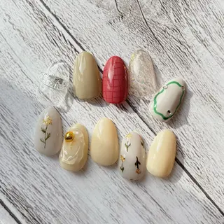 ネイル Nailsalon BLOOM🌷 山崎のネイルデザイン