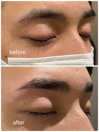 メンズ アイブロウ GLIDE所属・🌙アイブロウリスト nagai🌙の眉毛・アイブロウイメージ