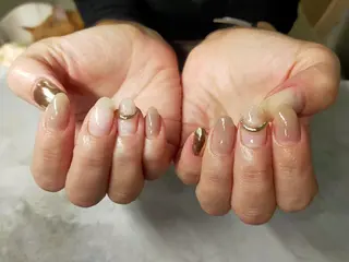 ネイル Lulu nail salon 南堀江店所属・西村 あやかのネイルデザイン