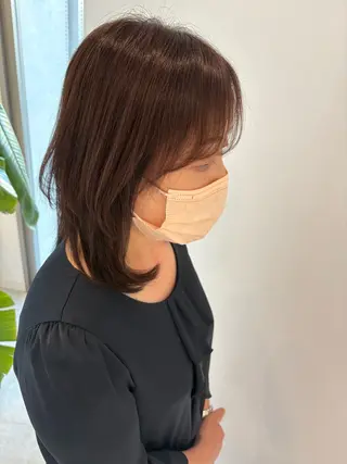 セミロング moiBlanc所属・moi blanc/ Aoyagiのヘアスタイル