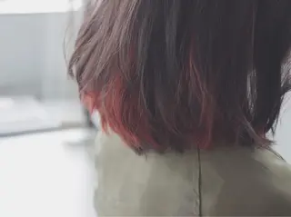 ショート ミディアム カラー クセ毛お悩みの方 四宮桂佑のヘアスタイル