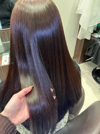 ロング VANCOUNCIL稲沢所属・福富 百花のヘアスタイル