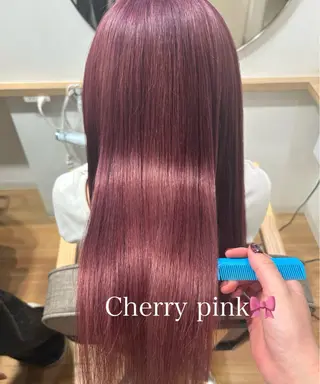 ロング カラー akane/ 縮毛矯正/暖色のヘアスタイル