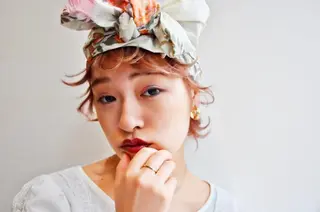 ショート パーマ ヘアアレンジ OKAMOTO SUSUMUのヘアスタイル