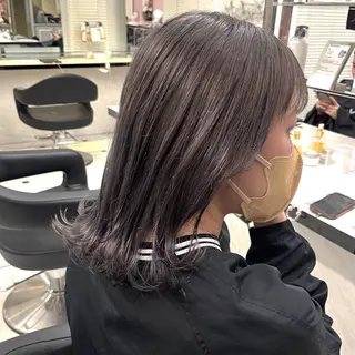 カラー 似合わせ💗骨格矯正 💗透明感カラー💗のヘアスタイル