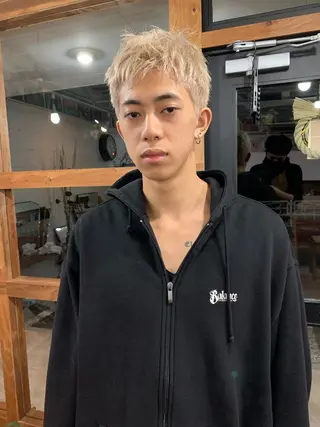 ショート カラー 似合わせウルフ/ レイヤー/山本祐輔のヘアスタイル