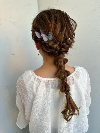 ヘアアレンジ 永田 彩華のヘアスタイル