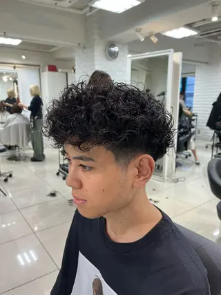 ショート パーマ メンズ メンズパーマ職人 パーマ🔥ritaのヘアスタイル