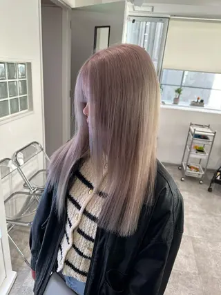 ミディアム カラー JILBLAN京都 ショート/ハイライトのヘアスタイル