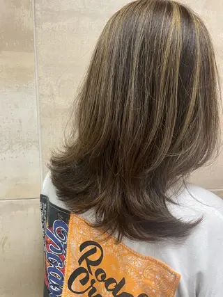 セミロング tiptop池袋所属・tiptop 池袋店 ちづるのヘアスタイル