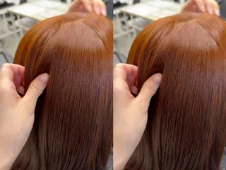 セミロング カラー 冬っぽカラー/ マツエク/ゆきなのマツエク・マツパデザイン