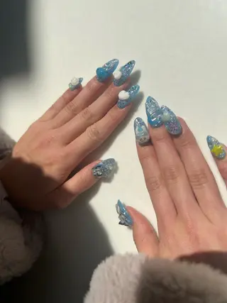 ネイル 個性派／中韓ネイル SAKURAのネイルデザイン