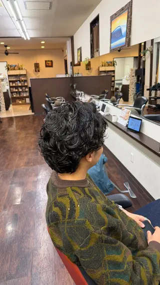 パーマ 鈴木 晴紀のヘアスタイル