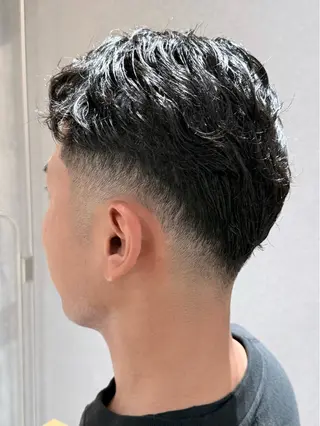 ショート メンズ 藤田 一遼のヘアスタイル