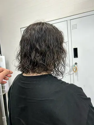 ショート パーマ Yui. ハイトーン/パーマ/のヘアスタイル