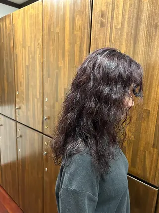 ロング カラー パーマ 美容室　Luccica HAWAII所属・村田 翔のヘアスタイル