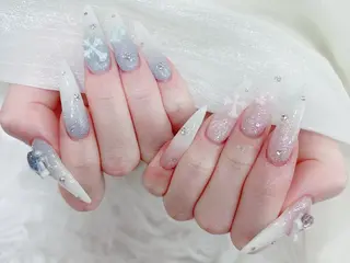 ネイル MoMoA Nail ネイル長さ出し専門店のネイルデザイン