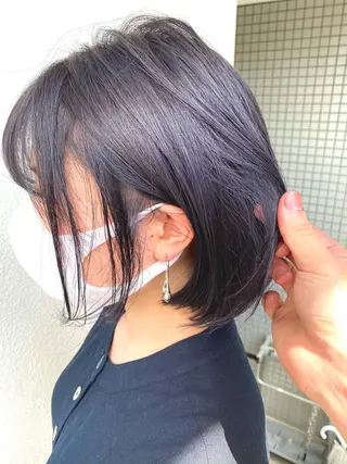 セミロング カラー Fbeauty所属・ブリーチ koheiのヘアスタイル