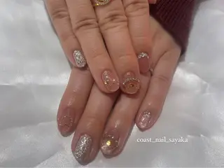 ネイル HOSHI ⭐️辻堂 /藤沢ガーリーネイルのネイルデザイン