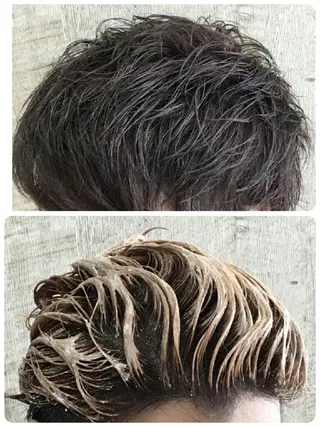 ショート カラー メンズ hair salon Ame(エイム)所属・熊井 達也のエステ・リラクイメージ