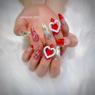 ネイル hair&nail ROOTS所属・ﾍｱﾒｲｸ&ﾈｲﾙ ♥️Azuのネイルデザイン