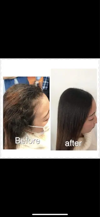 セミロング LORE所属・髪質改善✨美髪矯正✨ KAREN🍓のヘアスタイル