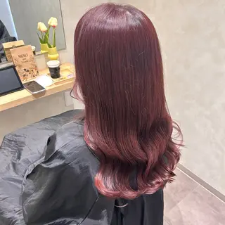 セミロング カラー ᴋᴀɴᴀ 🎀のヘアスタイル