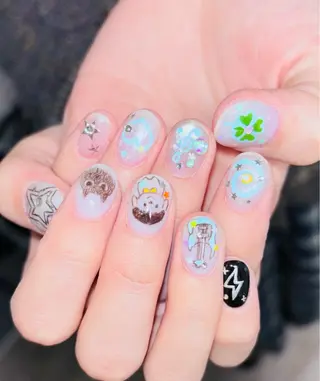 ネイル 銀河屋の猫所属・銀河屋 の猫のネイルデザイン