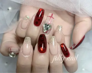 ネイル Gloss nail salonジェル＆長さだし専門店所属・Meri💅ジェル& チップ長さだし専門のネイルデザイン