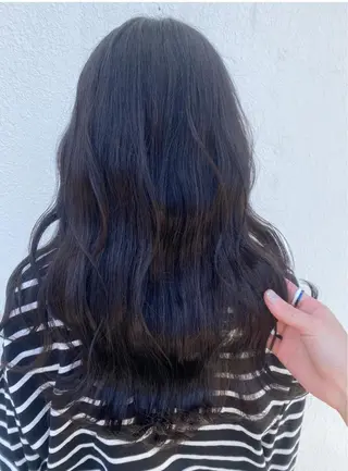 ロング 透明感カラー名駅 名駅みゆのヘアスタイル