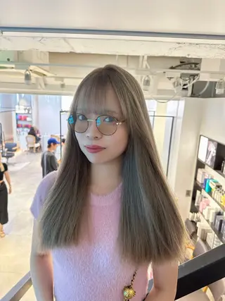 カラー ハイトーン特化 pepe🎀のヘアスタイル