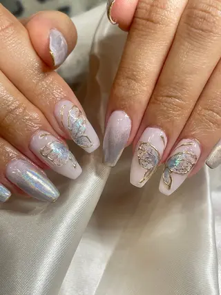 メンズ ネイル Chérinail 爪のお手入れのネイルデザイン