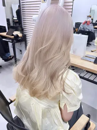 ロング カラー 🧸艶々韓国ヘア 🧁mizunaのヘアスタイル